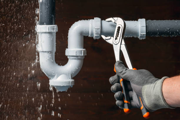 Professional Plumbing technician working in Milton, NH
